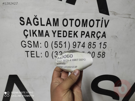 OEM; 1J0201553P SEAT İBİZA-4 ÇIKMA  YAKIT DEPO KAPAĞI