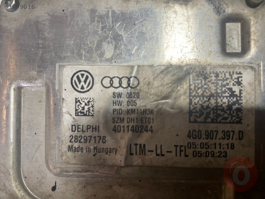 2012-16 AUDİ A6 ZENON SOL FAR BEYİNLERİ ORJ ÇIKMA