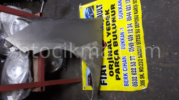 CLİO 3 SOL ÇAMURLUK VE TÜM ÇIKMA PARÇALAR