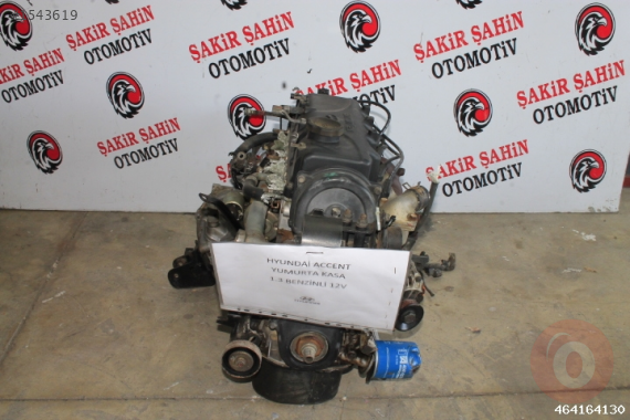 2003-2010 HYUNDAİ ACCENT 1.3 BENZİNLİ KOMPLE MOTOR