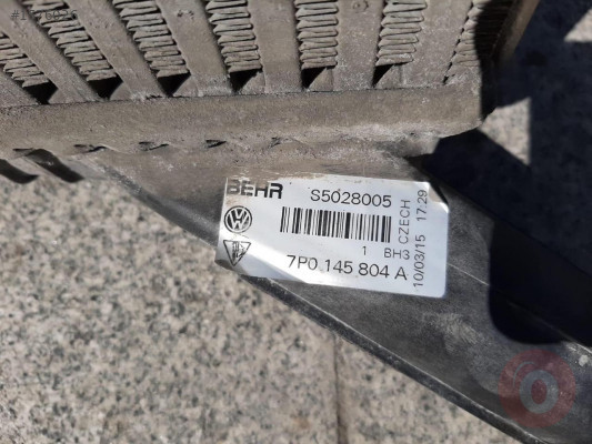 İntercoller radyatör 3.0 dizel Q7 audi