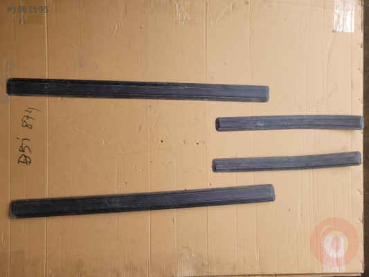 Opel Omega B Sol Sağ Ön Arka Kapı Eşik Kaplaması Siyah GM