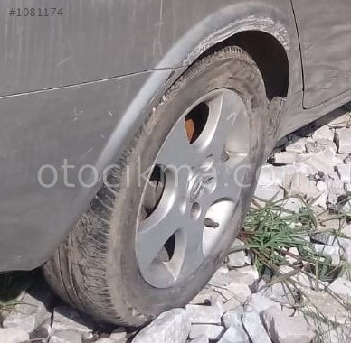 2002 2007 nissan primera tekno çıkma sağ arka jant lastik