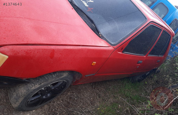 peugeot 205 1.4 benzinli kesme kupa