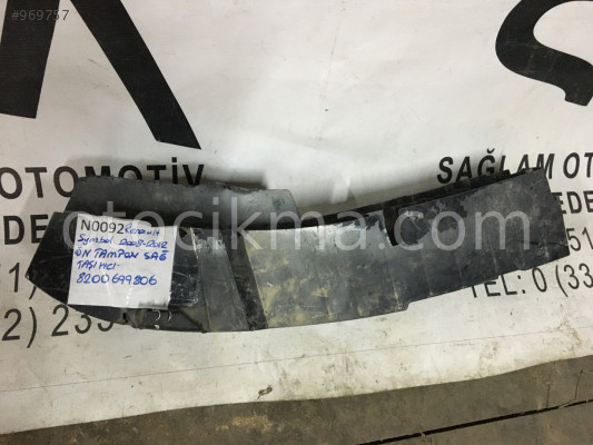 RENAULT SYMBOL 2008-2012 ÖN TAMPON SAĞ TAŞIYICI OEM; 8200699