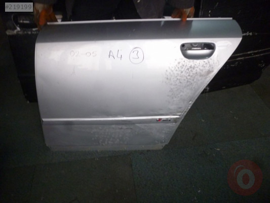 2002-2005 A4 SOL ARKA KAPI AUDİ ORJİNAL ÇIKMA PARÇA