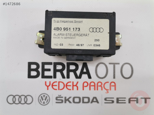 AUDİ A3 A4 A6 1998-2005 ALARM KONTROL RÖLESİ 4B0951173