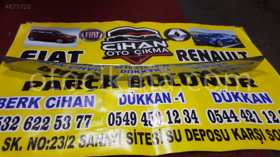 RENO SYMBOL 2011 BAGAJ PANJURUVE TÜM ÇIKMA ORJİNAL PARÇALAR