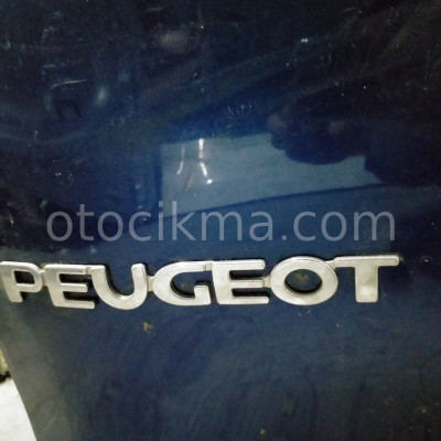Peugeot 206 sw bagaj yazısı