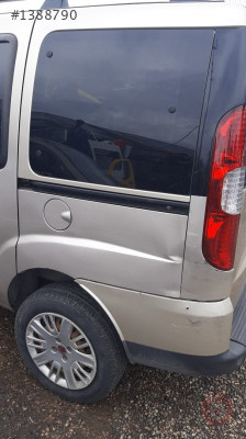 2011 model fiat doblo safeline kesme sol arka çamurluk
