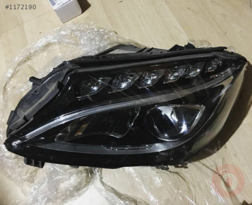 MERCEDES C CLASS C205 KASA SAĞ SOL ÖN FAR TAKIMI (ORJİNAL)