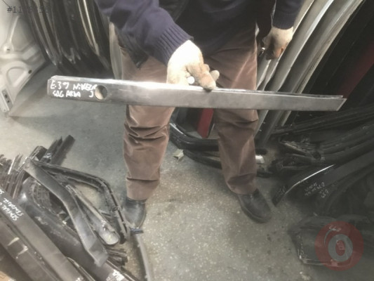 E39 NİKELAJLI SAĞ ARKA TAMPON ÇITASI BMW ORJİNAL ÇIKMA PARÇA