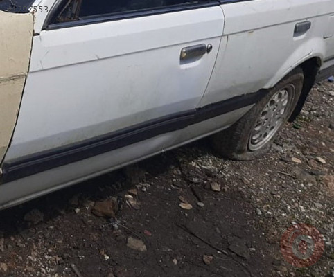 1988 model mazda 323 1.6 çıkma sol arka marşbiyel