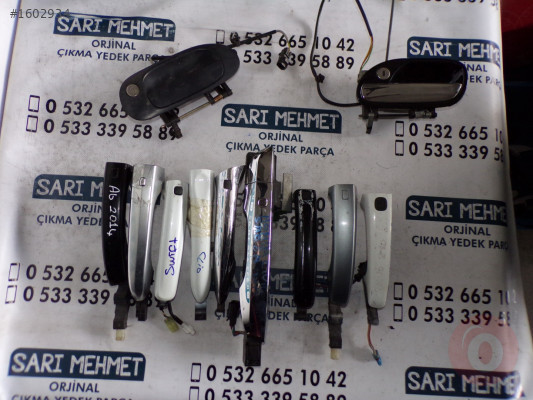 ÇIKMA ÇEŞİTLİ MARKA VE MODELLER KART OKUYUCULU KAPI KOLU