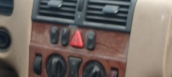 mercedes e-class w210 çıkma dörtlü flaşör düğmesi