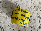 Oto Çıkma Parça / Ford / Escort / Oto Cam / Cam Düğmesi / Çıkma Parça 