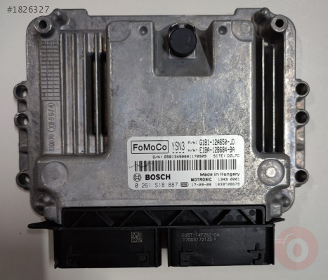 FORD FİESTA MK7 ECU MOTOR 0261S18887 G1B1-12A650-JD