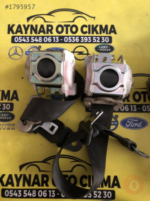 Peugeot partner tepe cıkma sağ sol emniyet kemeri