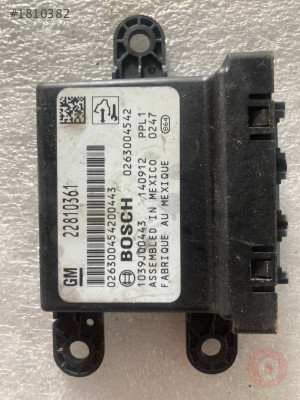 22810361 OPEL ASTRA J PARK SENSÖRÜ BEYNİ ZAFİRA C MOKKA