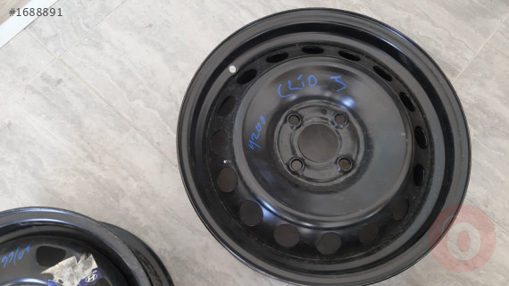 RENAULT CLİO 5  HB   SAC JANT SIFIR YENİ ORJİNAL