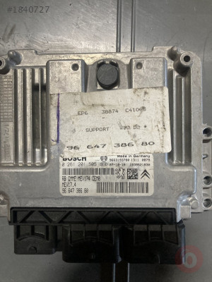 0261201505 9666326080 9663193780 MOTOR BEYNİ MEV17.4 PEUGEOT