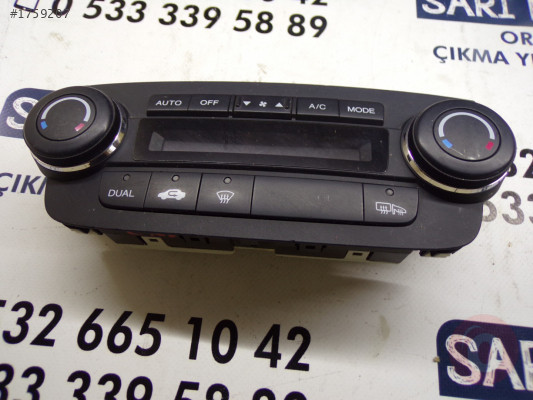 ÇIKMA HONDA CR-V 3 2007-2012 KLİMA KONTROL ÜNİTESİ