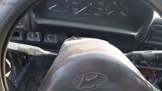hyundai excel 1.5 çıkma silecek sinyal kolu ünitesi