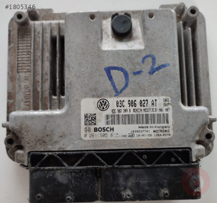 03C906027AT 0261S05810 MED17.5.5 VW SCIROCCO MOTOR BEYNİ