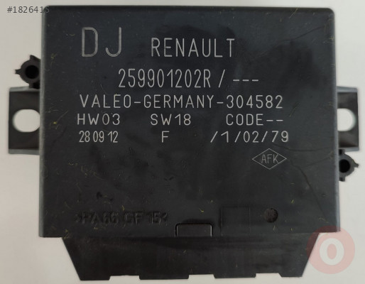 Renault Laguna Park Sensör Beyni 259901202R 304582