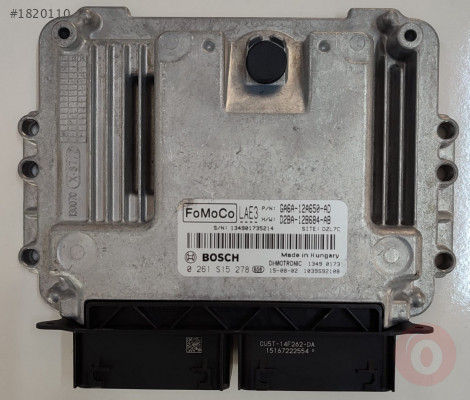 ford fıesta FOCUS GA6A-12A650-AD 0261S15278 ECU MOTOR