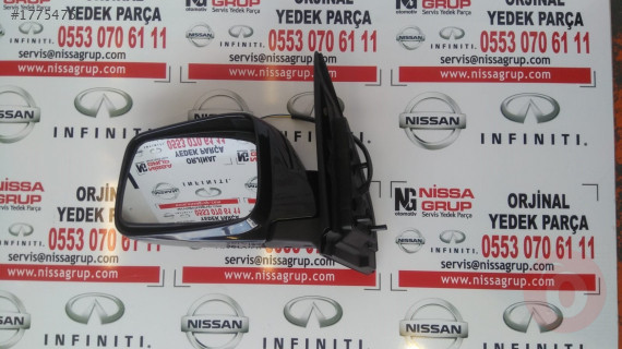 NİSSAN X-TRAİL SOL DİKİZ AYNASI ELEKTRİK SIFIR T30 2001-2007