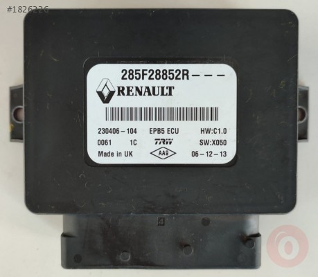 285F28852R RENAULTMEGANE FLUANCE FREN PARK BEYNİ EL FREN