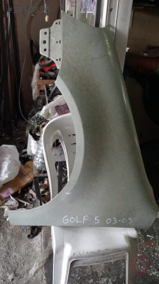 WOLSWAGEN  GOLF5  SOL ÖN ÇAMURLUK ÇELİKLER OTO ÇIKMA