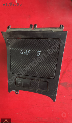 VOLKSWAGEN GOLF 5 ORİJİNAL ÇIKMA ORTA CEPLİK VE ESP TUŞU