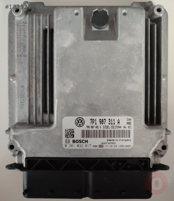 7P1907311A 0281032817 VW TOUAREG MOTOR BEYNİ EDC17CP44