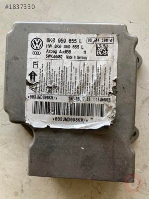 8K0959655 AUDI A4 B8 A5 8T AIRBAG BEYNİ 5WK44482