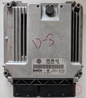 VW T5 2.5 TDI 0281010732, 070 906 016, 070906016, DİZEL EDC1
