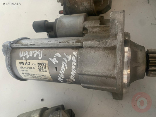 TİGUAN ÇIKMA GARANTİLİ MARŞ MOTORU VE HER PARÇASI VARDIR