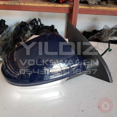 Volkswagen Passat B6 Sağ Dikiz Aynası Çıkma Lacivert