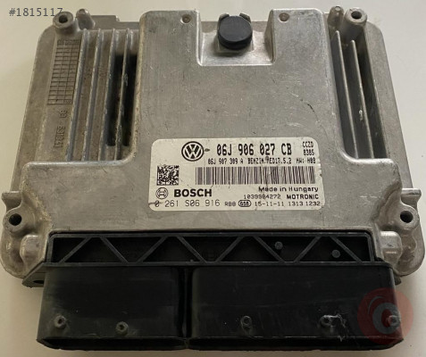 06J906027CB 06J907309A 0261S06916 VW TIGUAN MOTOR BEYNİ