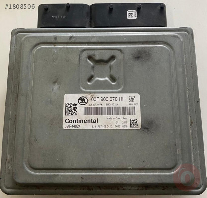 03F906070HH 5WP44428 SIMOS10.22A SKODA FABİA MOTOR BEYNİ