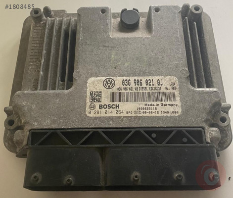 03G906021QJ 0281014064 EDC16U34 VW Jetta Golf 1.9 Motor Beyn