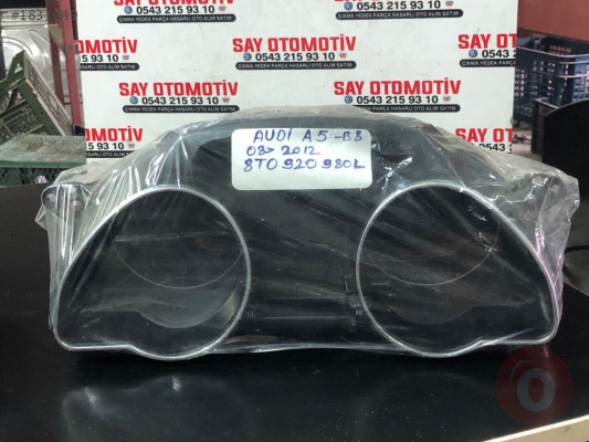 Audi A5 gosterge saati cikma 8T0920980L