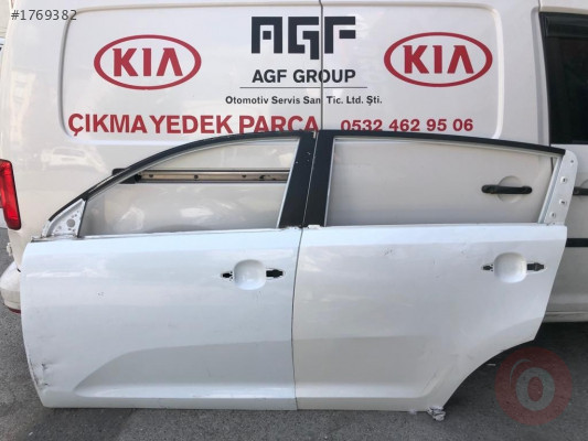 kia sportage çıkma sol iki kapı beyaz