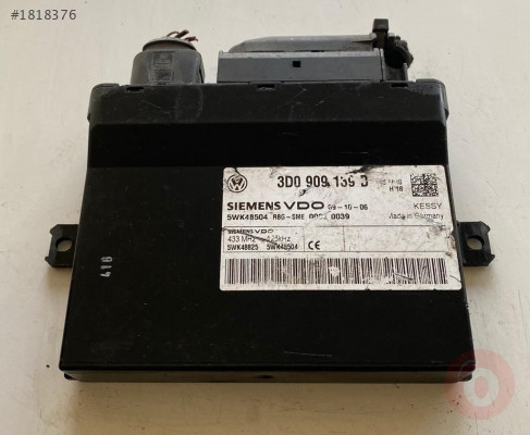 Porsche Kessy Kontrol Ünitesi Tuareg 7l 3D0909139D 5WK48504A