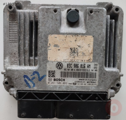 03C906016AM 03C907309A 0261S06083 VW GOLF MED17.5.5