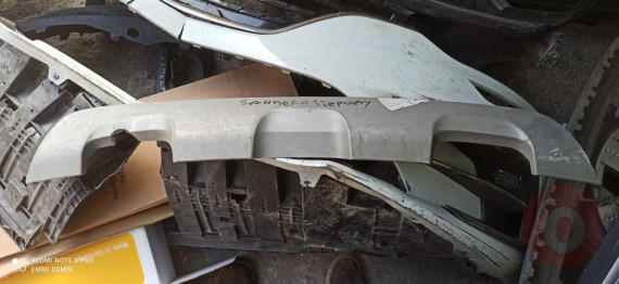SANDERO STEPWAY ARKA TAMPON SPOYLERİ DACİA ORJİNAL ÇIKMA