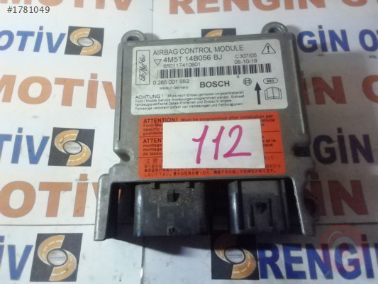 FORD FOCUS AİRBAG BEYNİ 4M5T14B056BJ      0285001552