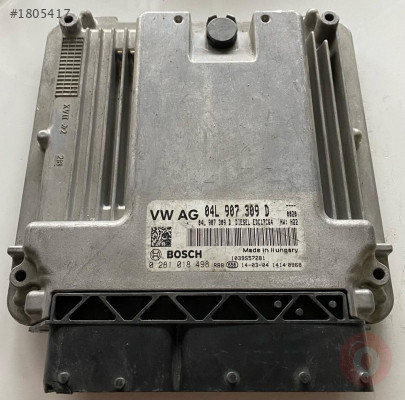04L907309D 0281018498 EDC17C64 VW GOLF MOTOR BEYNİ