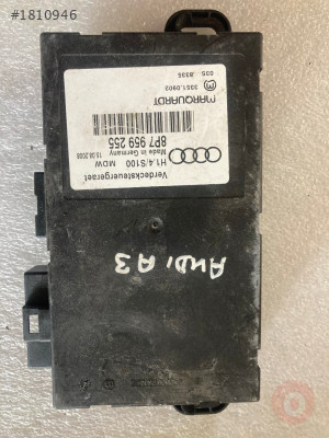 AUDI A3 Cabrio Tavan Kaput Kapağı Kontrol Modülü 8P7959255